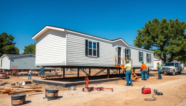 renovate a mobile home