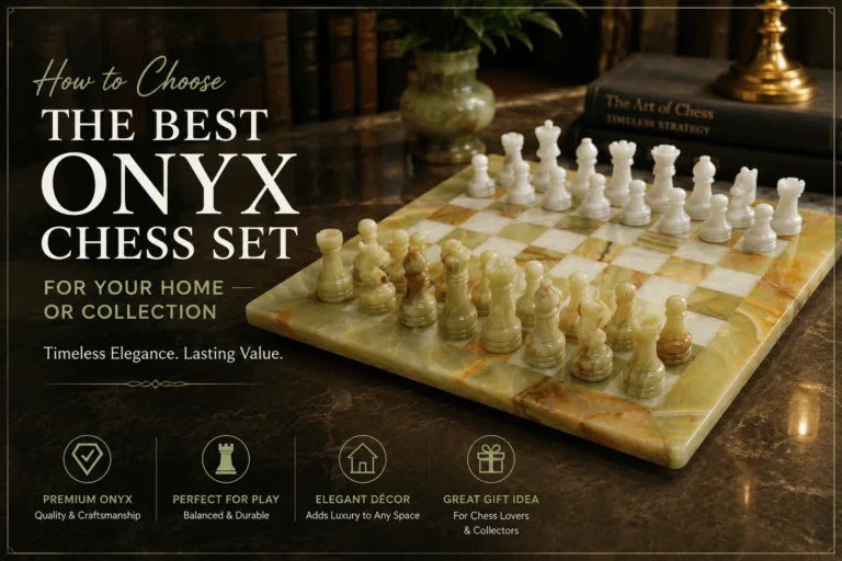Onyx Chess Set